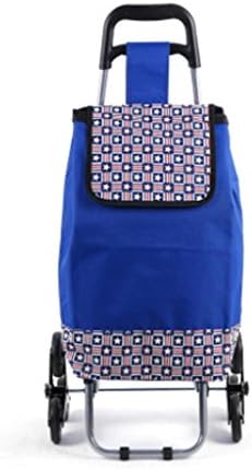 MOXIN Shopping cart - supermarket portable pull car home folding push cart , 35l