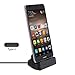 Price comparison product image Type C Charging Dock, SMTR USB Type C Charger Cradle Holder for Nexus 6P/5X, LG G5, OnePlus 3, Samsung Galaxy S8, Huawei honor 8, Xiaomi Mi6 and Other USB-C Devices (Black)
