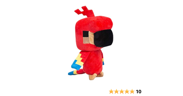 Minecraft 84 Happy Explorer Parrot Red 7 Inches Amazon De Toys Games