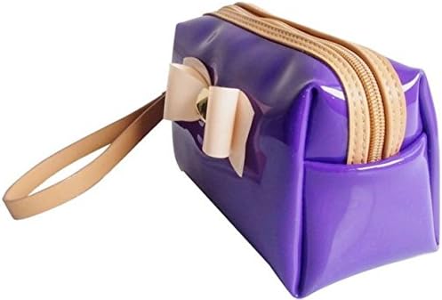 CLAUDIA &amp; JASON LADIES GIRLS KEY WEST PENCIL CASE SCHOOL WORK MAKE UP COSMETIC FASHION BAG (lilac)