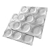 Produktbild Molorical Elastikpuffer/Anschlagpuffer Transparent/Möbelpuffer Selbstklebend Schutzpuffer Anschlagdämpfer (Ø 18mm, Höhe 7mm,18 STK.)