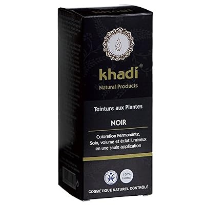KHADI Coloration naturelle aux plantes Teinte Noir -