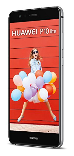 Huawei P10 Lite Smartphone, 13,2 cm (5,2 inch), full-HD-display, 32 GB, 4 GB RAM, Android 7,0 Nougat, zwart