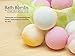 The Escential Co. Bath Bomb Gift Set, Organic and Natural Bath Bomb Essential Oils Set, 6 VARIETIES AND FRAGRANCES