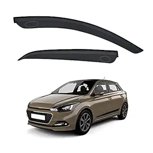 Galio Car Rain Wind Visor (After-Market) Door Visor Compatible with i20 Active (2015-2021) Set of 4 pcs.