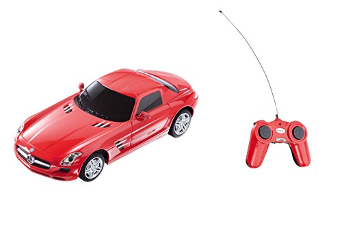 Imagen 4 de Mondo Motors 63102 - Coche con radiocontrol, escala 1:24, modelo Mercedes Benz SLS (surtido: colores aleatorios)