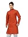 ISHIN Cotton Orange Kurta RS.499.00
