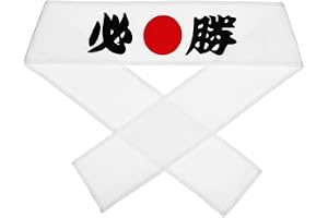 Laroal Karate Pannband Japansk Pannband Ninja Pannband Sushi Chef Bandana Justerbart Sport Svettband Ninja Pannband för kampsportsträning och vardagsbruk