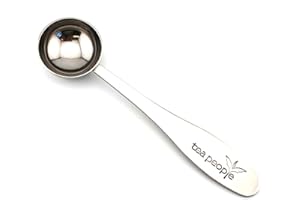 Tea People Measuring Spoon for Loose Leaf Tea, 1 Perfect Cup Size S/Steel, Silver