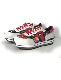 Zapato POLLINI Sneaker con Flores levantadas - 39