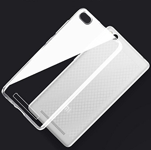 Prevoa       XIAOMI Redmi 3 Funda - Transparent Silicona TPU Protictive Funda Case Carcasa para XIAOMI Redmi 3 5 0 pulgadas 4100 mAh 4G LTE Smartphone - Transparent