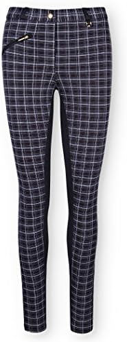 RIDEMASTER Ladies Horse Riding Black Check Jodhpurs/Jodphurs All Sizes