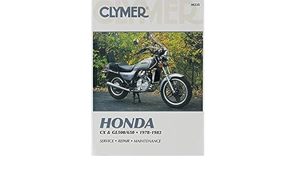 Buy Clymer Repair Manual For Honda Cx Gl 500 650 Twins 78 Online At Low Prices In India Amazon In