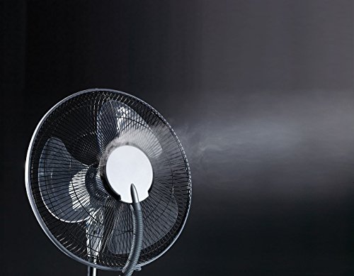 Sichler Haushaltsgeräte Stand-Ventilator VT-441.S, mit Ultraschall-Sprühnebel & Fernbedienung - 7