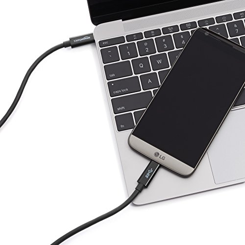 AmazonBasics – Verbindungskabel, USB Typ C auf USB Typ C, USB 3.1, 1. Generation, 1,8 m, Schwarz - 5