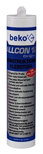 Preisvergleich Produktbild Beko Allcon 10 Konstruktionsklebstoff 150ml, die Nummer eins von Beko