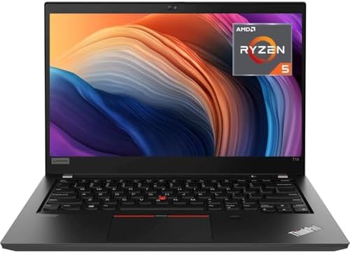 Lenovo Thinkpad T14 Gen 1 Business Laptop, 14" FHD (1920 x 1080), AMD Ryzen 5 Pro 4650U, 16 GB RAM, SSD da 512 GB, tastiera QWERTY Windows 11 Pro (ricondizionato)