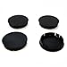 Produktbild Boloromo PP282 Nabendeckel Felgendeckel Nabenkappen Radnabenkappen Radnabenabdeckung Deckel 60mm Schwarz 4er Set