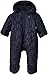 Tommy Unisex Baby Skisuit Long Sleeve Snowsuit, Blue (Navy), 6-9 Months (Manufacturer Size:74)