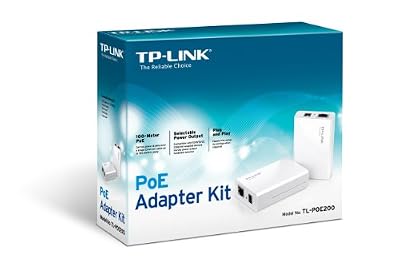 TP-Link - TL-PoE200 - Kit PoE actif Injecteur + Splitter - Blanc