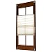 Produktbild Plissee Beige Crash 80x220cm Rolladen Klemmfix Faltrollo Rollo ohne Bohren Jalousie Fertigplissee