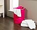 H and L Russel Pop Up Laundry Hamper, Pink