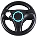 Produktbild TOOGOO(R) Neue Schwarz Lenkrad Steuer Steuerrad fuer Wii Mario Kart Racing Game [Elektronik]