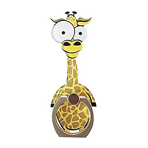 Sungpunet giraffa telefono cellulare finger Ring, Universal Animal smartphone Animal Ring grip