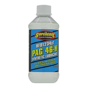 TSI Supercool 27262 HFO-1234yf PAG 46 Lubricant - 8 oz, 12 Pack