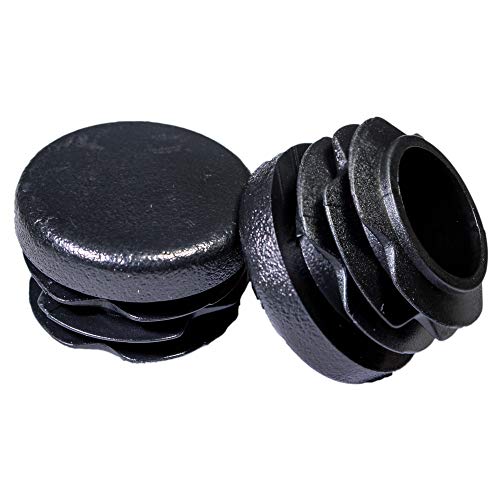 1 Inch Round Plastic Plug Pipe Tubing End Cap, Durable Chair Glide