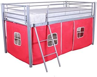 Cabin Bed Mid Sleeper Bunk bed Loft Bed Kids Childrens Boys Girls Metal