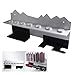 Produktbild leegoal Haartrockner-Halter für Dyson Airwrap Styler, No Drill Aluminum Wall Mount Stand Bracket Storage Rack für Dyson Hair Curler und Seven Curls Barrels