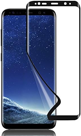 VIUME [2 Pack Galaxy S8 Plus Screen Protector, Premium Edge to Edge Plastic Film 3D Curved Full Coverage Screen Protectors for Samsung Galaxy S8 Plus / S8+ [No Glass]