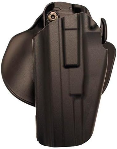 Safariland 578 7TS GLS Pro-Fit, Standard Frame, Long Slide, Paddle &amp; Belt Loop Holster, Plain Black, Left Hand by Safariland Duty Gear