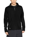 Ultra-wicking Quiksilver Herren HZ Aker-Half-Zip Technical Fleece, schwarz, XXL