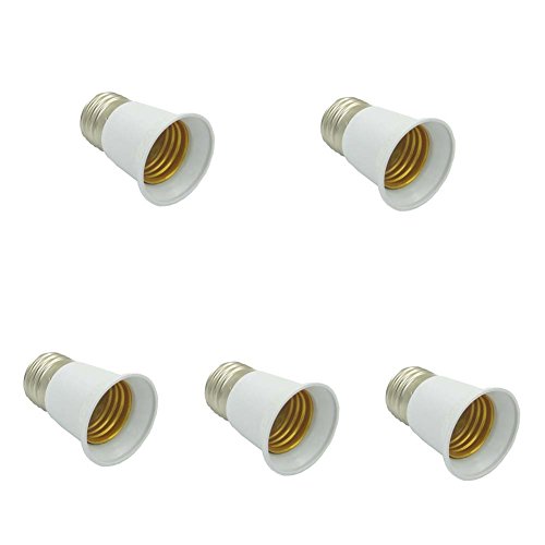 Preisvergleich Produktbild Sienoc Lampensockel Ausführungen Adapter für LampenFassung (5Pack, E27 auf E27)