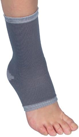 Pull on Elastic Ankle Support for ankle support and compression following an ankle injury, ankle instability, ankle distortion, arthritis, ankle ligament weaknesses or for support following the removal of a plaster cast. Available in 4 sizes – small to extra large. (Medium)