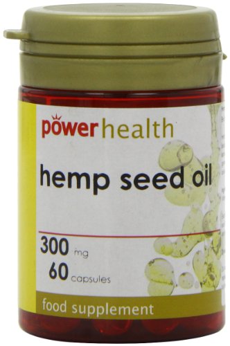 Preisvergleich Produktbild Power Gesundheit Hanfsamen-Öl-Kapseln 60 Kapseln