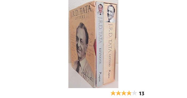 Buy J R D Tata Letters Keynote 2 Volume Set Book Online At Low Prices In India J R D Tata Letters Keynote 2 Volume Set Reviews Ratings Amazon In
