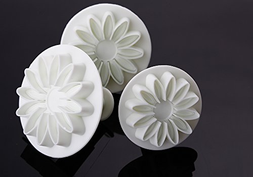 Uten® 45tlg. Ausstecher Ausstechform Stempel Modellierwerkzeug Glätter Fondant Marzipan Tortendeko Kit Set - 4