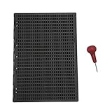 Mahhala Braille Slate, 9 Lines 30 Cells/4 Lines 28 Cells/27 Line 30 Cells Braille Writing Slate with Stylus (27 Lines 30 Cells)