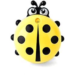 Cute Ladybug Machinery sabliers 60 minutes cuisson minuterie de cuisine mécanique Alarme puissante les comptoirs manuel Minuteur ustensile de cuisine jaune