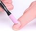 Born Pretty 1Pc Double-end Quartz Cuticle Remover Washable Dead Skin Pusher Trimmer Manicure Nail Art Tool