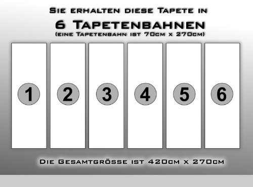 Fototapete asiatische Steine T239 Größe: 420 x 270 cm Wandgestaltung Wanddekoration Fototapeten - 2