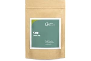 ‎TERRA ELEMENTS Terra Elements Kelp Pulver, 250 g I Knotentang I Braunalge I Ascophyllum nodosum I Wildwuchs I 100% rein I Vegan I Rohkost