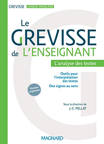Télécharger Le Grevisse de l'enseignant : L'analyse de textes Livre eBook France