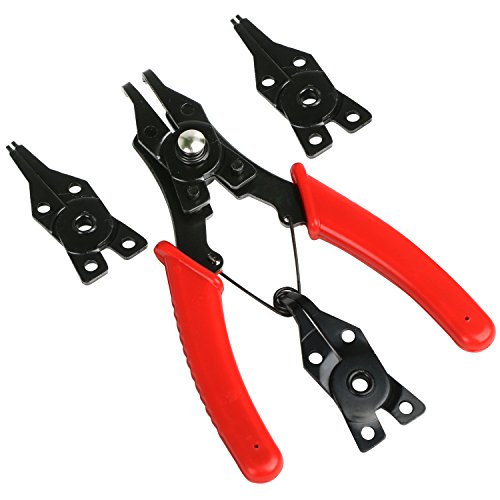 TRIXES 4-in-1 Kopf Sicherungszange Sicherungsring Snap Ring Zange - 2