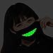 LEORX Unisex Teeth Luminous Anti-Dust Mouth face Mask Cosplay Anime Halloween Gift