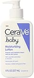 cerave cream reviews face Pack of 3 CeraVe Baby Moisturizing Lotion, 8 oz by CeraVe