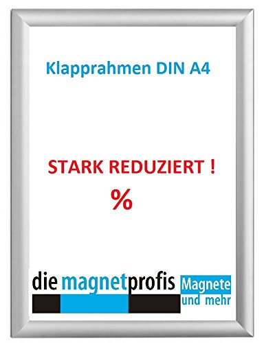 Aluminium Klapprahmen Bilderrahmen A4 335 x 250 mm ****hochwertig**** mit stabiler
